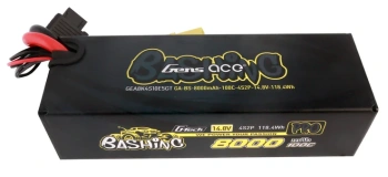 Akumulator LiPo 8000mAh 14,8V 100C 4S2P EC5 G-Tech Bashing | GEA8K4S10E5GT GENS ACE
