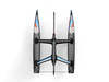 Katamaran Joysway Binary V3 400mm RTR Żaglówka Zdalnie Sterowana Model RC Niebieski | 4ST308807V3