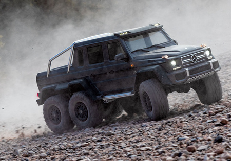 Traxxas TRX-6 Mercedes-Benz G 63 AMG 6X6 1:10 Srebrny Model RC Samochód Zdalnie Sterowany | 88296-4-SLVR