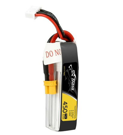 Akumulator LiPo 450mAh 11,1V 75C 3S1P XT30 Long Pack | TAA4503S75X3L TATTU