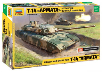 Russian Moderm Tank T-14 1:35 | Zvezda 3670