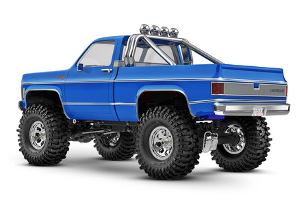Traxxas TRX-4M Chevrolet K10 High Trail Edition 1:18 Crawler 4X4 Niebieski Samochód Zdalnie Sterowany Model RC | 97064-1-BLUE