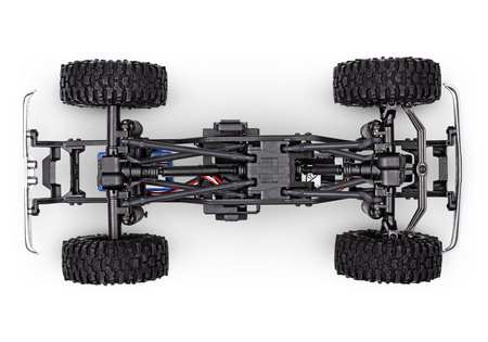 Traxxas TRX-4M Chevrolet K10 High Trail Edition 1:18 Crawler 4X4 Niebieski Samochód Zdalnie Sterowany Model RC | 97064-1-BLUE