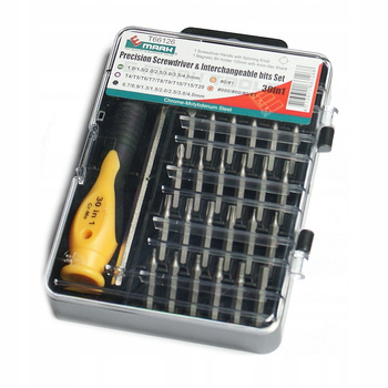 Zestaw wkrętak + 30 bitów - T66126