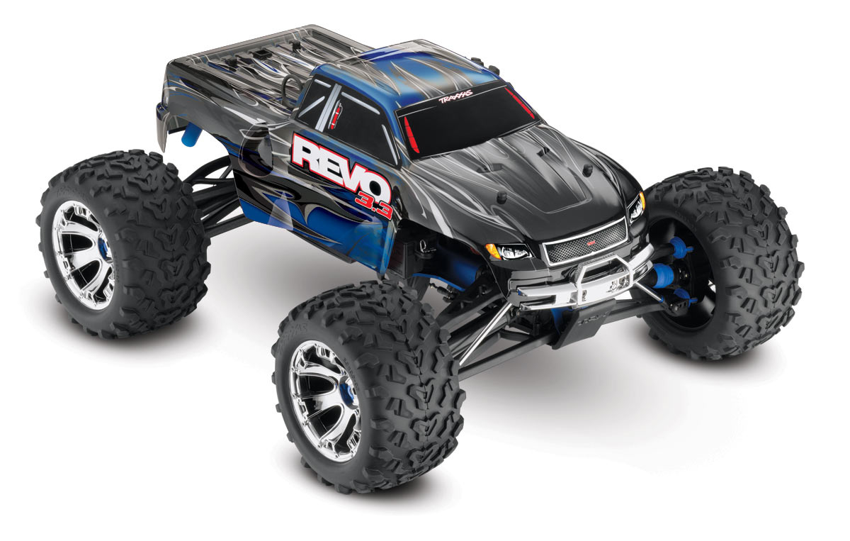Traxxas Revo 3.3 Nitro RC Monster Truck Model Spalinowy Niebieski | 53097-3 pol_pl_Traxxas-Revo-3-3-Nitro-RC-Monster-Truck-Model-Spalinowy-Niebieski-53097-3-1016601_2