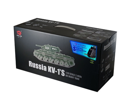 Czołg Zdalnie Sterowany Russian KV-1 1:16 RTR 2,4Ghz Model RC | 3878-1B HENG LONG