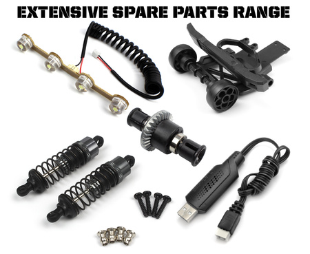 BlackZon Smyter DB Desert Buggy 1/12 4WD Żółty Samochód Zdalnie Sterowany Model RC | 540227