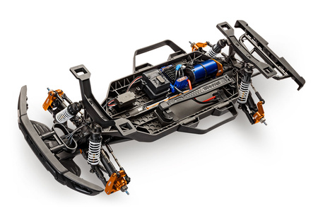 Traxxas Ford Raptor R 4X4 Ultimate 4S 1:10 4WD Złoty Samochód Zdalnie Sterowany Model RC | 101177-4-FOXSE