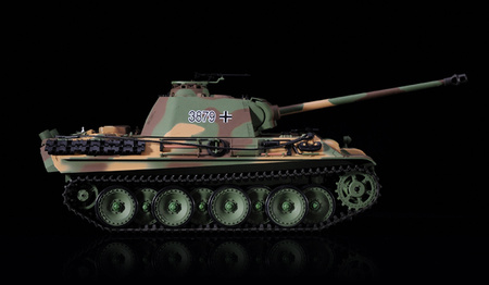 Czołg Zdalnie Sterowany German Panther Type G 1:16 RTR 2,4Ghz Model RC | 3879-1U HENG LONG