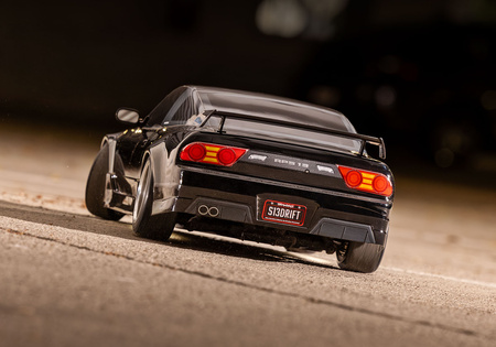 Traxxas 4-Tec Drift Nissan 240SX RWD 1:10 Czarny Samochód Zdalnie Sterowany Model RC | 105247-4-BLK
