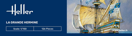Le Grande Hermine 1:150 (Starter Kit) | 56841 HELLER
