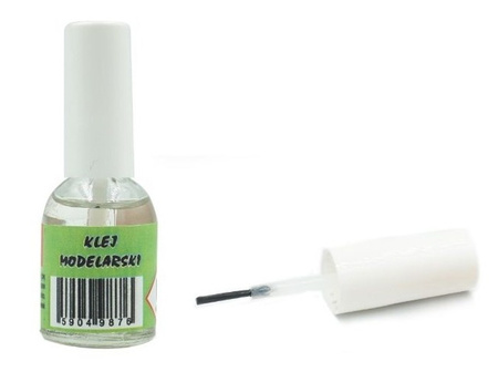 Klej z pędzelkiem do plastiku (10ml) | WAMOD