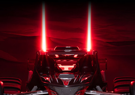 Traxxas Pro Scale Sand Car 8S 2WD 1/5 Samochód Zdalnie Sterowany Czerwony | 109076-4-RED