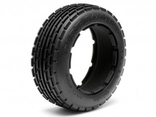 DIRT BUSTER RIB TIRE M COMPOUND (170x60mm/2pcs)-HPI 4831