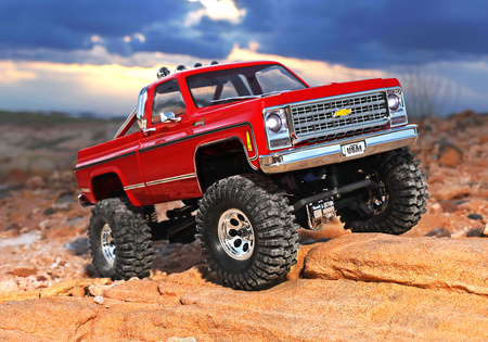 Traxxas TRX-4M Chevrolet K10 High Trail Edition 1:18 Crawler 4X4 Czarny Samochód Zdalnie Sterowany Model RC | 97064-1-BLK
