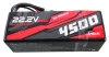 Gens ace G-Tech 4500mAh 6S1P 22.2V 60C HardCase RC car Lipo Battery 14#