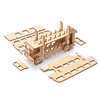 Little Story Drewniane Puzzle Model 3D Autobus 13,7x4,6x7,4cm | D002