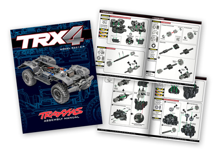 Traxxas TRX-4 Crawler Kit 1:10 Samochód Zdalnie Sterowany Model RC Do Składania | 82216-4