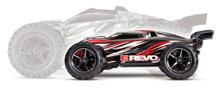 TRAXXAS E-REVO 1/16 Czerwono-niebieski | 71054-8-RBLU