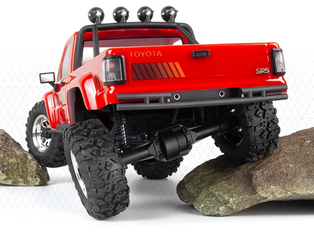 Venture18 FLUX 1985 Toyota Hilux SR5 Brushless 1/18 (czerwony) | 160803 HPI