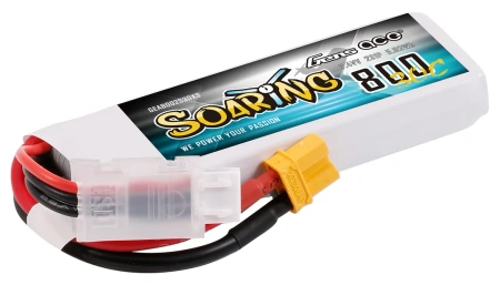 Akumulator LiPo 800mAh 7,4V 30C 2S1P XT30 | GEA8002S30X3 GENS ACE