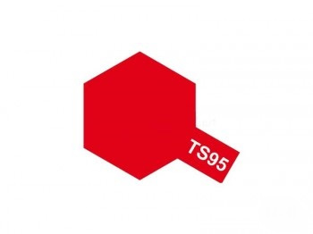 TS-95 Pure Metallic Red Spray 100ml | Tamiya 85095
