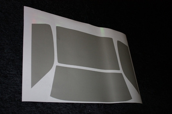 Komplet naklejek (szyby) do Mustanga - 04-10 IQP Racing