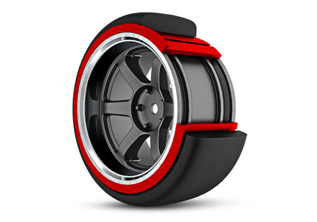 Nissan 240SX 4-Tec Drift Car Rear Wheel Drive 1/10 (czarny) | 105247-4 TRAXXAS