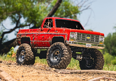 TRX-4 CHEVROLET K10 High Trail Edition 1/10 Czerwony | 92056-4-RED TRAXXAS