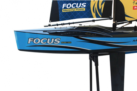 Focus V3 RTR Żaglówka Zdalnie Sterowana Model RC Czerwona Wysokość 2046mm Długość 995mm | 4ST308812V3R JOYSWAY