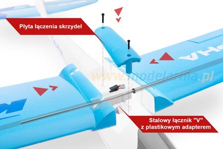 Alpha 1500 V2 ARF - niebieska | KAVAN