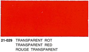 Folia pokryciowa Orcover czerwona transparentna - 21-029 Oracover