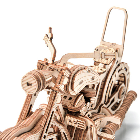Little Story Drewniane Puzzle Model 3D Motocykl Yankee Chopper Motor 21x7,1x10,4cm | E024
