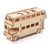 Little Story Drewniane Puzzle Model 3D Autobus 13,7x4,6x7,4cm | D002