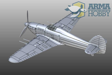 Hurricane Mk IIc Trop Model Kit | Arma Hobby 70037
