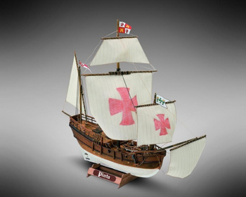 Karawela La Pinta Model Drewniany Żaglowiec Mini Mamoli 1:106 300mm | MM15
