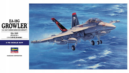 EA-18G Growler (U.S. Navy Carrier-Borne ECM Aircraft) 1:72 | E38-01568 HASEGAWA