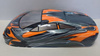 KAROSERIA 1:10 ON-ROAD black/orange - HSP 10030-2