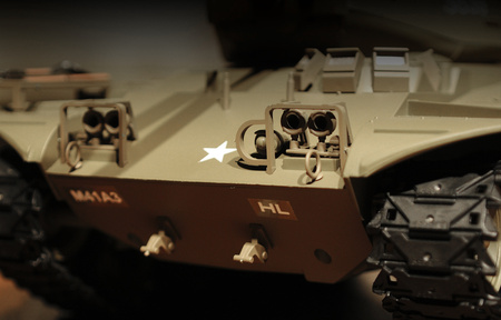 Czołg Zdalnie Sterowany U.S. M41A3 Walker Bulldog Light Tank 1:16 RTR 2,4Ghz Model RC | 3839-1B HENG LONG
