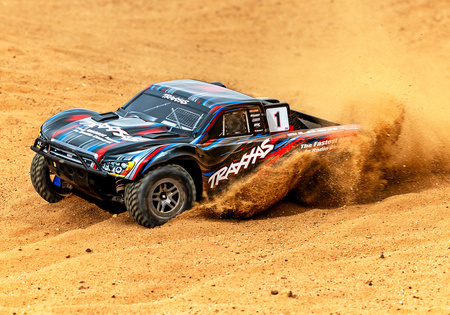 Traxxas Slash 4X4 BL-2S 1:10 4WD Czerwony Samochód Zdalnie Sterowany Model RC | 68154-4-RED