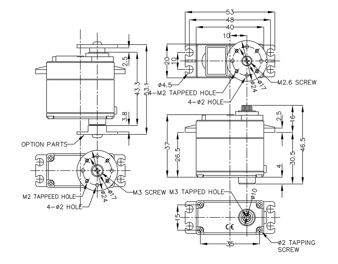 Serwo Cyfrowe HiTEC MDB961WP 6-7,4V 55kg/cm 0,15s/60° IP67 | 1-03225 pol_pl_Serwo-Cyfrowe-HiTEC-MDB961WP-6-7-4V-55kg-cm-0-15s-60-IP67-1-03225-1017815_2