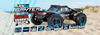 BlackZon Smyter DT Turbo Desert Truck 1/12 4WD Samochód Zdalnie Sterowany Model RC Niebieski | 540254 HPI RACING