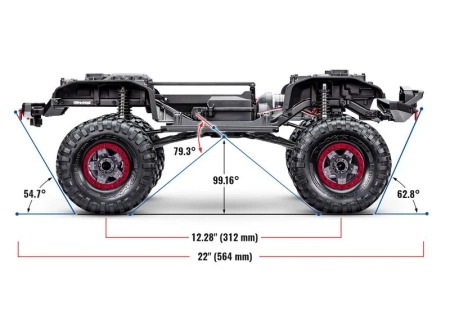 TRX-4 SPORT 4WD 1:10 High Trail Szary | Traxxas 82044-4S
