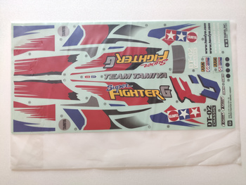 Naklejki Super Fighter G - DT-02 CHASSIS (1:10) | 58340 TAMIYA