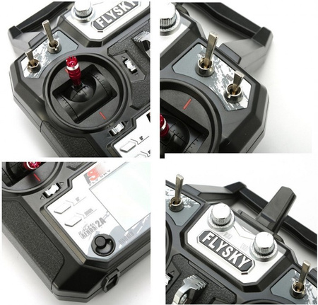 FlySky FS-i6X 10CH 2.4GHz + odbiornik FS-iA10B - FlySky