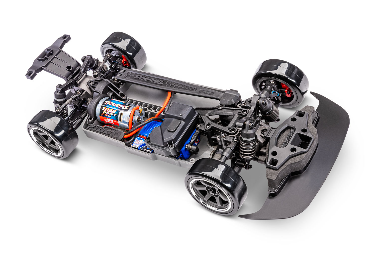 Traxxas 4-Tec Drift Ford Mustang RWD 1:10 Czarny Samochód Zdalnie Sterowany Model RC | 105237-4-BLK pol_pl_Traxxas-4-Tec-Drift-Ford-Mustang-RWD-1-10-Czarny-Samochod-Zdalnie-Sterowany-Model-RC-105237-4-BLK-1014826_8