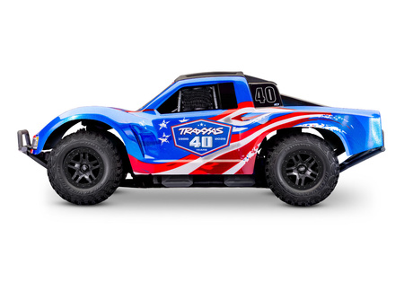 Traxxas Slash 4X4 Brushless Bezszczotkowy 1:10 2,4GHz Czerwono-Niebieski Samochód Zdalnie Sterowany Model RC | 68454-4