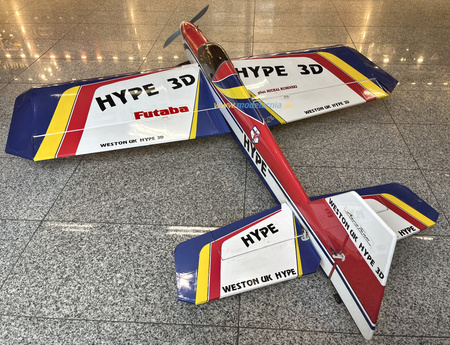 Weston UK Hype 3D model spalinowy (1500mm)