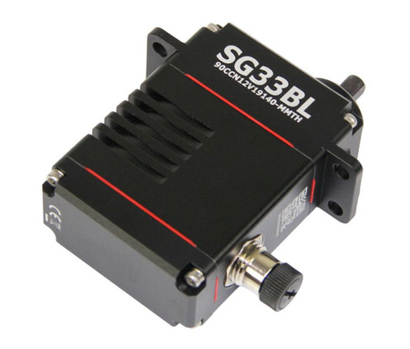 Serwo Cyfrowe Wieloobrotowe HiTEC SG33BL-T-CAN-12V Circular 360° 9-15V 147kg/cm 0,185s/60° IP68 | 1-02346