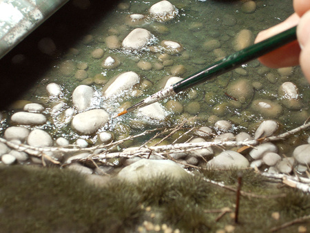 Akrylowa Imitacja Wody w Żelu Water Gel Effects Acrylic Diorama Series 100ml | AK8007 AK INTERACTIVE